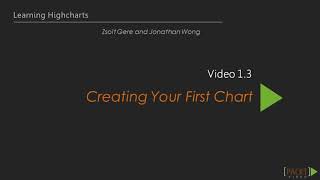 Learning Highcharts [upl. by Arlie787]