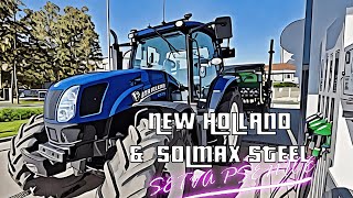 1 Setva Psenice  New Holland amp Solmax Steel [upl. by Dracir477]