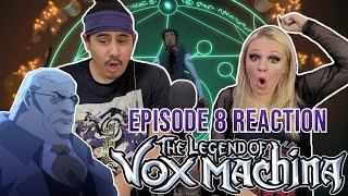 The Legend of Vox Machina  1x8  Episode 8 Reaction  A Silver Tongue [upl. by Lyrej]