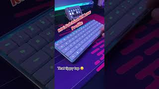 The new ROG Falchion RX Low Profile 65 Mechanical Gaming Keyboard ASMR Keyboard Shorts [upl. by Atinaj]