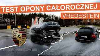 TEST Opon Całorocznych Vredestein Quatrac PRO na Porsche Cayenne  Moto LAB [upl. by Eylrahc]