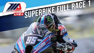 Steel Commander Superbike Race 1 at Brainerd 2024  FULL RACE  MotoAmerica [upl. by Essenaj]