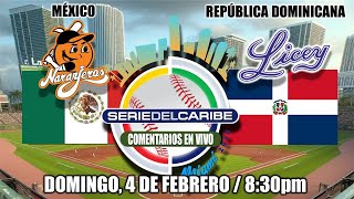 MÉXICO vs República DOMINICANA  EN VIVO Serie del Caribe Miami 2024 COMENTARIOSLIVE [upl. by Annaitat]