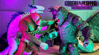 Godzilla amp Kong vs Skar King amp Shimo Stop Motion [upl. by Essined858]