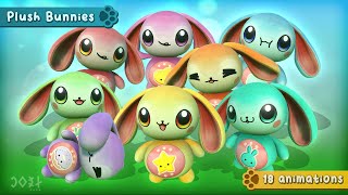 Plush Bunnies  Game Ready [upl. by Jillie]