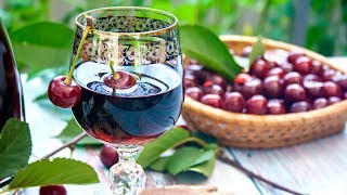 🍒🍷ВИШНЕВАЯ НАСТОЙКА  Вкуснейший напиток из вишни на водке🍷🍒 [upl. by Honeywell]