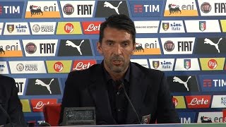 Buffon quotVogliamo piangere ancora ma di gioiaquot [upl. by Ahsocin629]