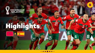 Penalty DRAMA  Morocco v Spain  Round of 16  FIFA World Cup Qatar 2022 [upl. by Adnohsad]