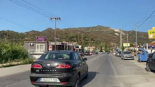 Short clip to kalamaki before the months end  Kalamaki Zante island  June 30 2024  Road tour [upl. by Retrop]