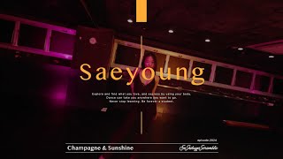 Saeyoung quot Champagne amp Sunshine  PLVTINUM quot En Dance Studio SHIBUYA SCRAMBLE [upl. by Enwad]