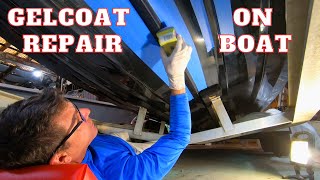 How To DIY Gelcoat Repair Like A Pro Boat [upl. by Ulises805]