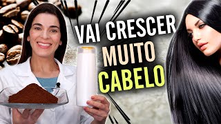 Use SHAMPOO com CAFÉ e o CABELO CRESCE MUITO [upl. by Maharva]