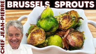 Brussels Sprouts Cooked Perfectly  Chef JeanPierre [upl. by Anidene97]