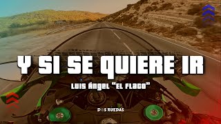 Y Si Se Quiere Ir  Luis Ángel “El Flaco” LetraLyrics [upl. by Aratihc573]