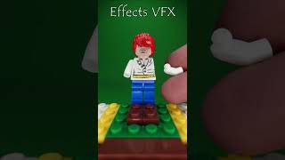 069 Lego Fake gundam Effects VFX tradervps lego minecraft legostopmotion EffectsVFX [upl. by Rednasyl]