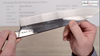 Konosuke Blue 2 Honyaki Gyuto 210mm Quick Look [upl. by Pelligrini923]