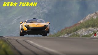 McLaren P1  Yürüyen uçak D  Assetto Corsa  Time Attack [upl. by Orsola]