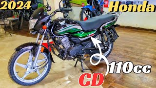 2024 Honda CD 110 dream deluxe  OBD2 E20 Fi New features mileage Price detailed review cd110bike [upl. by Yssac227]