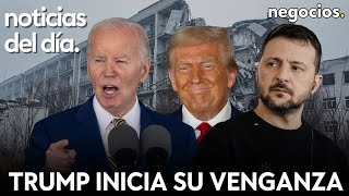 NOTICIAS DEL DÍA Trump inicia su venganza los demócratas culpan a Biden y alerta total en Ucrania [upl. by Furey722]