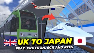 I travelled from the UK to JAPAN in Roblox [upl. by Lehcem]