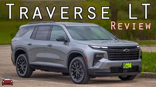 2024 Chevy Traverse LT Review  Is It BETTER Than A Tahoe [upl. by Treble330]