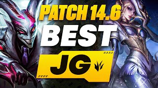 The BEST Junglers For All Ranks On Patch 146 RIP Dorans  Season 14 Tier List League of Legends [upl. by Aihsotan]