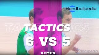 Handball Tactics 6 vs 5 Kempa [upl. by Gerick]