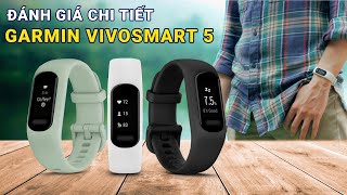 Garmin Vivosmart 5  Nhỏ Gọn Đơn Giản mà có võ [upl. by Pietra]