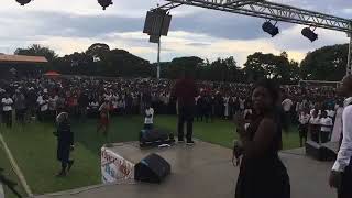 MOISE MBIYE CHANTE MOLIMO EN CONCERT A KOLWEZI SUITE ET FIN [upl. by Ulphia]