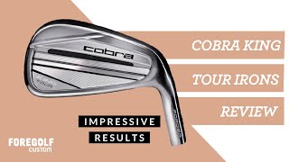 Cobra King Tour Irons Review  very unexpected review [upl. by Aninotna367]