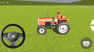 Indian tractor Simulator 3D game tractor wala game Android gameplay video [upl. by Llenahc]