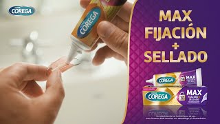 Ultra Corega Max Fijación  Sellado [upl. by Ohnuj]