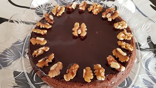 TORTA DI NOCI E CIOCCOLATO  CHOCOLATE WALNUT CAKE [upl. by Schulz]