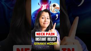 Neck pain instant relief  Shankh Mudra short [upl. by Mizuki]