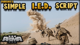 Simple IED Script  ArmA 3 [upl. by Blair]