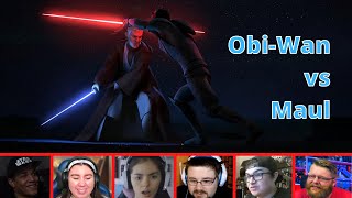 Darth Maul amp Savage Opress VS Obi Wan amp Adi Gallia [upl. by Aynekal]