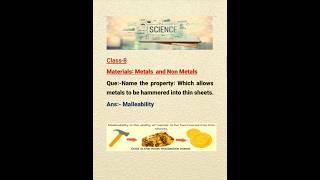 How to Understand Metal Properties in Class 8 [upl. by Egres]