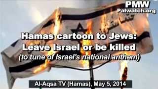 Hamas TV song quotThe End of Hatikvaquot anticipates Jews expulsion from Israel [upl. by Aciras]