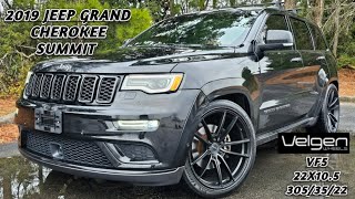 2019 Jeep Grand Cherokee on 22s Velgen VF5 [upl. by Ignacia]