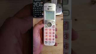 How to reset your Atampt or Vtech handset part 1 [upl. by Htebzile]