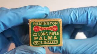 Remington 22 Long Rifle 22 Palma Lubricated Bullets Kleanbore [upl. by Emera]