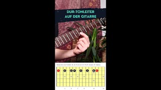 Tonleiter auf der Gitarre  Super Tipp [upl. by Lenz]