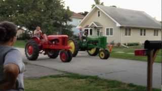 John Deere Allis Chalmers Shootout [upl. by Oilalue]