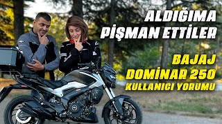 Aldığıma Pişman Ettiler  Bajaj dominar 250 motosiklet  Kullanıcı Yorumu  Kolaçan 2022 [upl. by Araeit]