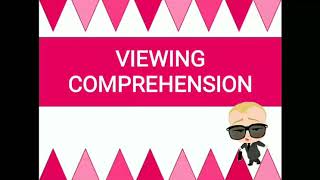 Viewing Comprehension Strategy by Clarice Paragoso [upl. by Otaner]