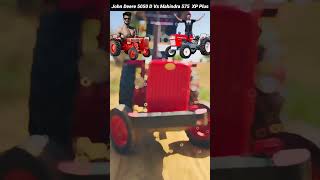 John Deere 5050 D Vs Mahindra 575 XP Plus shorts [upl. by Schwing]