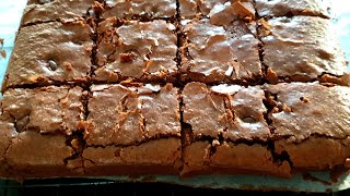 Brownie recipe in Telugu  Best Fudgy Brownie recipe  బ్రౌనీ రెసిపీ  Simple way of making Brownie [upl. by Ecahc]