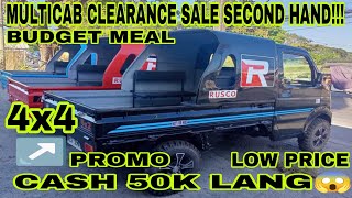 MURA MULTICAB 4x4 SECOND HAND CLEARANCE SALE 2024 [upl. by Norina]