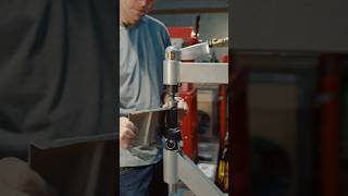 How to stretch aluminum using a planishing hammer [upl. by Seys]