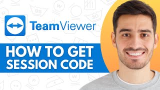 How to Get Session Code in TeamViewer  Step by Step [upl. by Adnilreh]